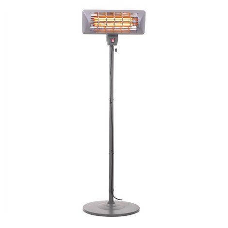 Camry | Standing Heater | CR 7737 | Patio heater | 2000 W | Number of power levels 2 | Suitable for rooms up to 14 m² | Grey | I